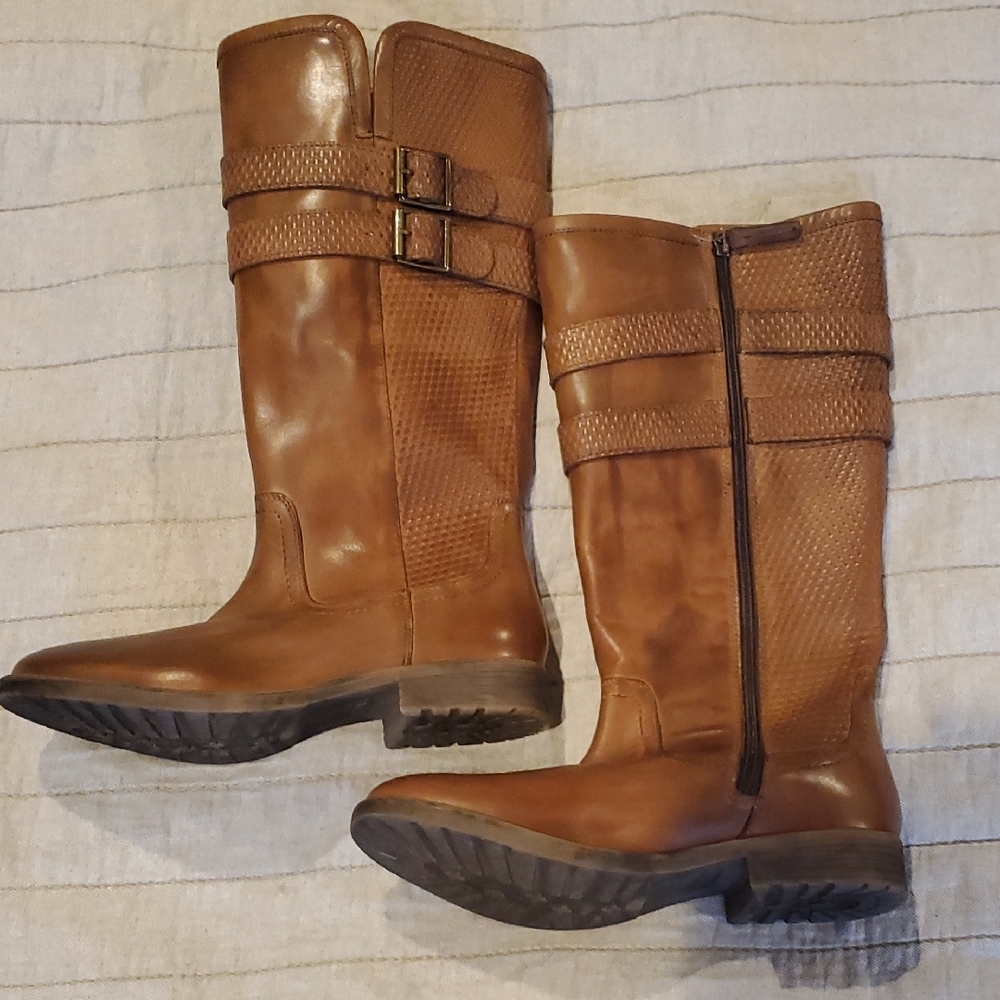Women's Brown Leather Boots